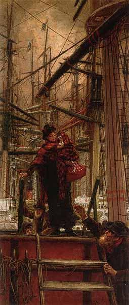 James Tissot Emigrants France oil painting art